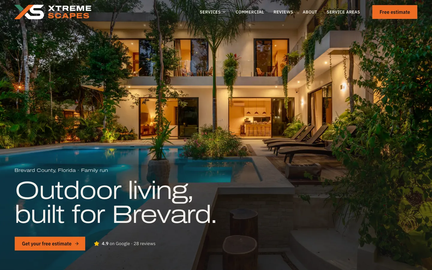 Xtreme Scapes homepage
